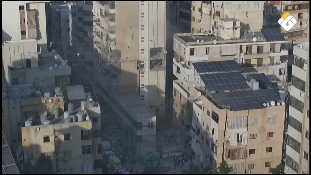 Israeli air raid on Beirut's Dahieh 